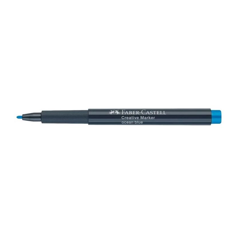 4005401607434-Faber-Castell Creative - Marqueur - Bleu océan - 1.5 mm-P_405247402_4-1