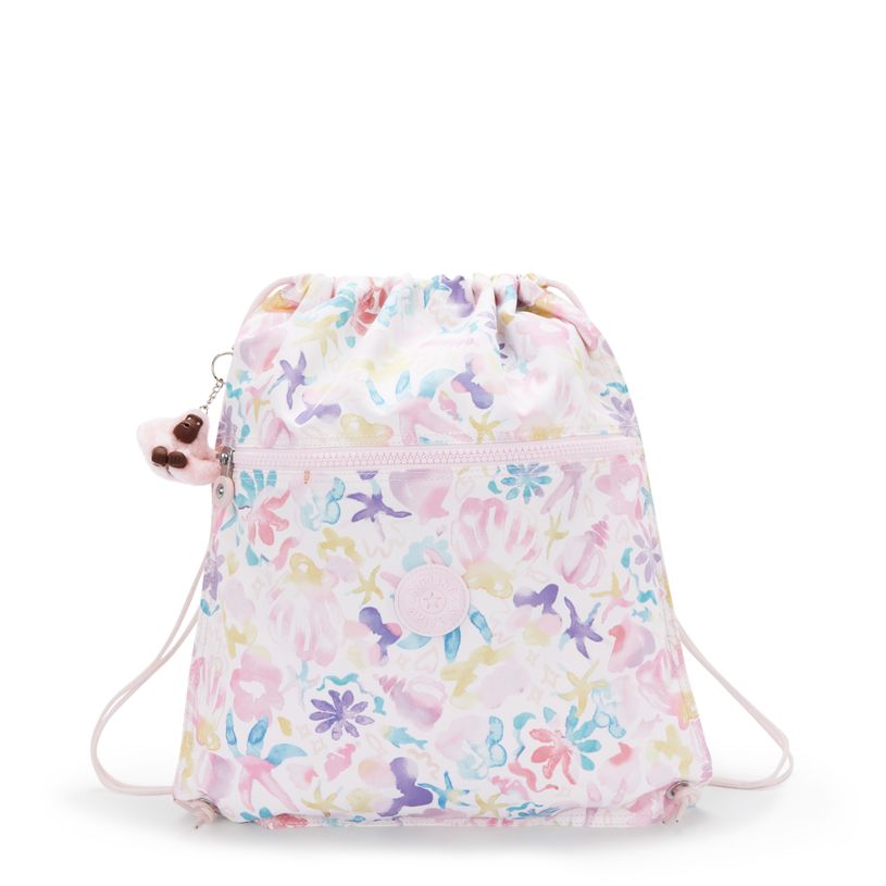 198265197167-Kipling SUPERTABOO - Sac moyen à cordon de serrage - Aqua Sea--0