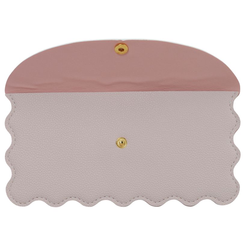 3173744255689-Trousse plate SCHOOL "Mini & Chic" coloris rose clair --1