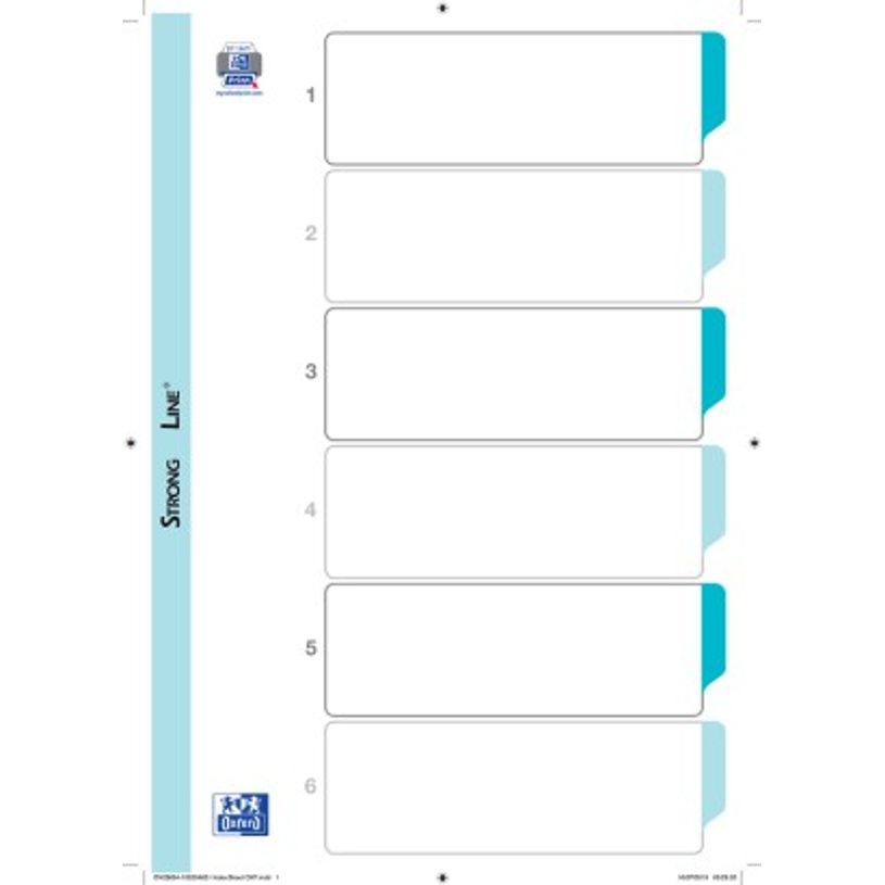 3045055665887-Oxford StrongLine - Intercalaire 6 positions - A4 Maxi - carte blanche-P_566588_3-0