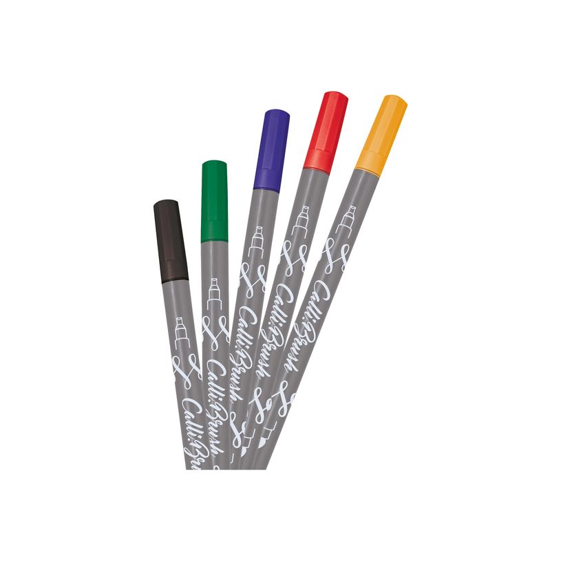4014421190772-Online Calli.Brush Classic - 5 Feutres stylos pinceaux à double embout - couleurs classiques-P_619434_1-0