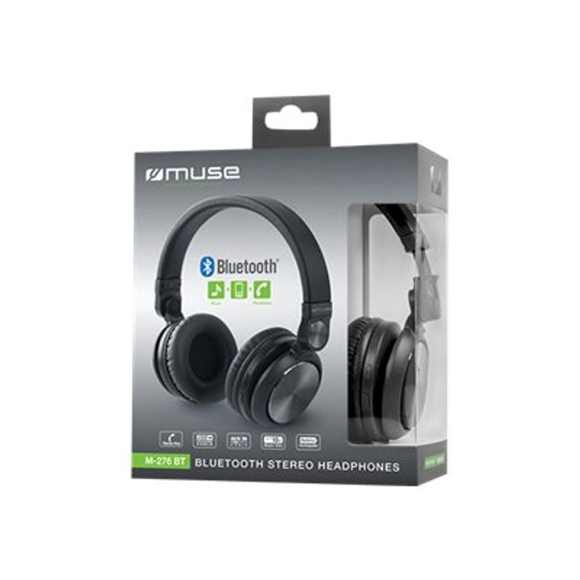 3700460205942-Muse M-276 BT - Casque sans fil avec micro - bluetooth - noir-P_646106_5-4