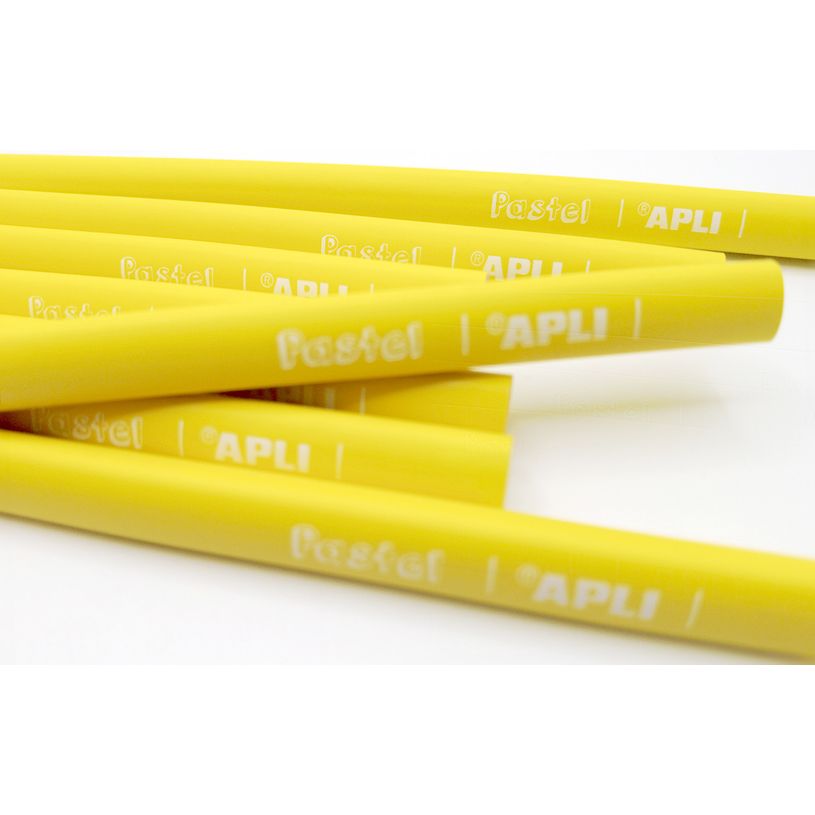 8410782180531-Apli Agipa - Crayon de couleur triangulaire Jumbo - jaune pastel--1