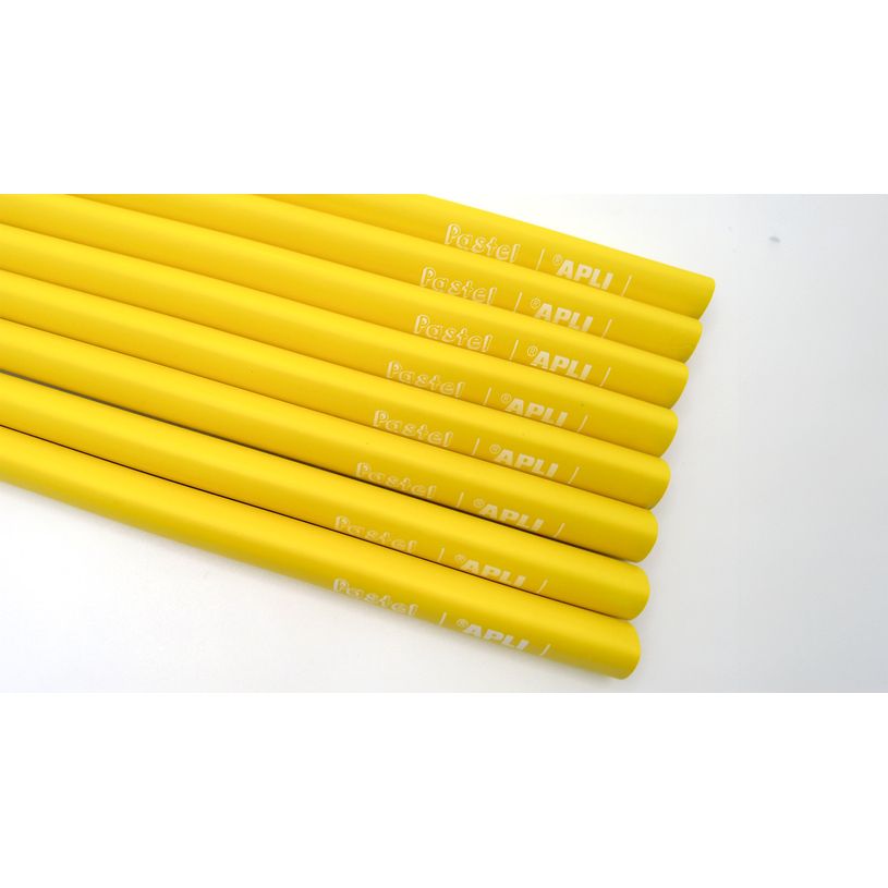 8410782180531-Apli Agipa - Crayon de couleur triangulaire Jumbo - jaune pastel--2