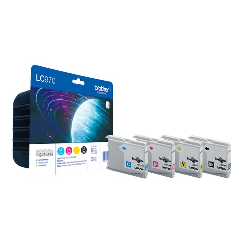 5014050000007-Brother LC970 - Pack de 4 - noir, cyan, magenta, jaune - cartouche d'encre originale-P_79142112_4-4