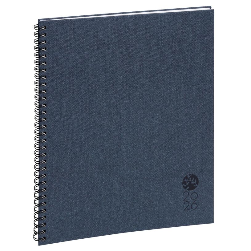 3660942017244-Agenda spiralé Forever Eurotime 27W - 1 semaine sur 2 pages - 21 x 27 cm - disponible dans différentes cou--1