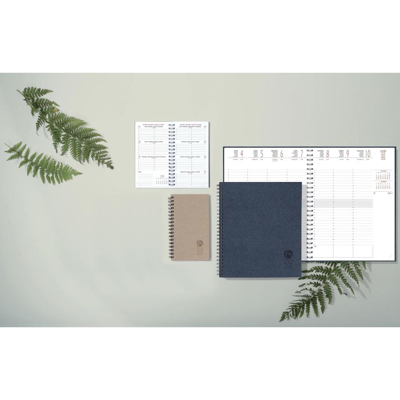 3660942017244-Agenda spiralé Forever Eurotime 27W - 1 semaine sur 2 pages - 21 x 27 cm - disponible dans différentes cou--3