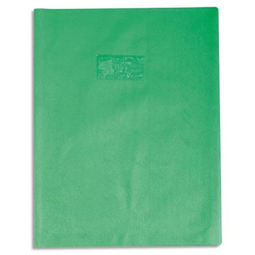 3210330722153-Calligraphe - Protège cahier sans rabat - A4 (21x29,7 cm) - grain losange - vert-P_79151713_1-0