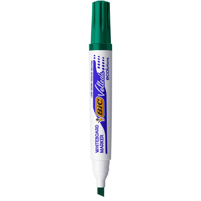 3086129999682-BIC VELLEDA 1751 - Marqueur effaçable - pointe biseau - vert-P_79351106_1-0