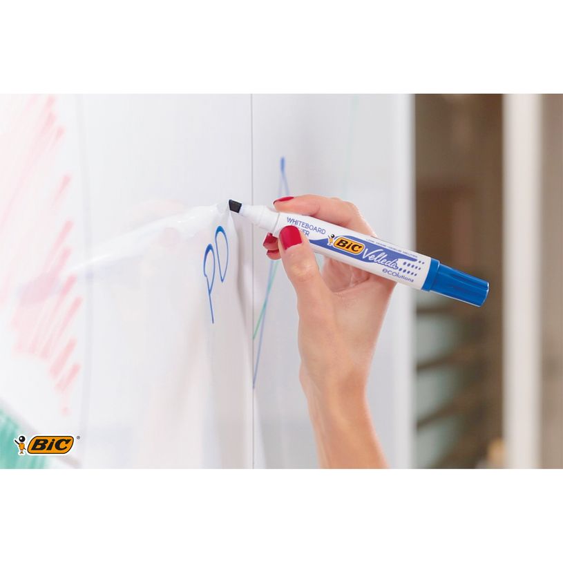 3086129999682-BIC VELLEDA 1751 - Marqueur effaçable - pointe biseau - vert-P_79351106_5-4