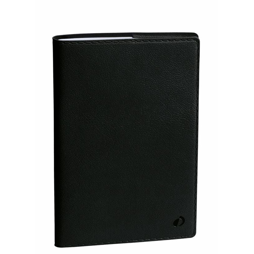 3371010335312-Agenda Toscana President avec répertoire - 1 semaine sur 2 pages - 21 x 27 cm - noir - Quo Vadis--0