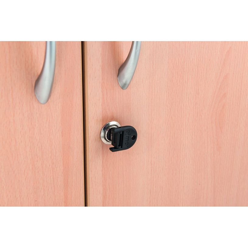 3253310174719-Armoire haute IDRA/DUAL - H180 x L80 x P47 - 2 portes - Corps blanc - Portes et dessus imit-P_79377067_3-2
