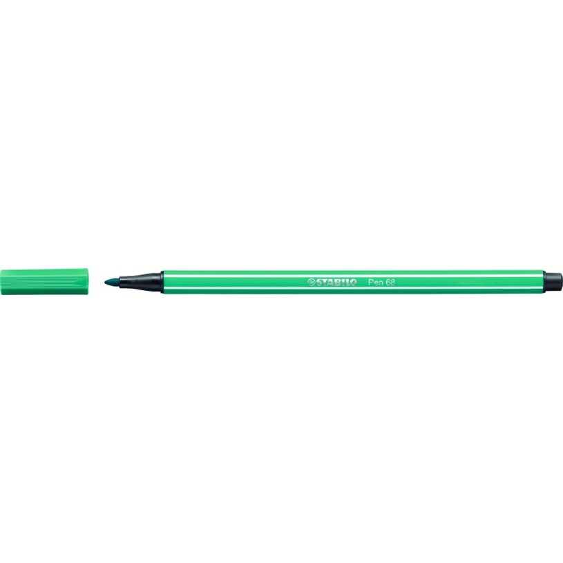 4006381333344-STABILO Pen 68 - Feutre pointe moyenne - bleu turquoise-P_79386235_1-0