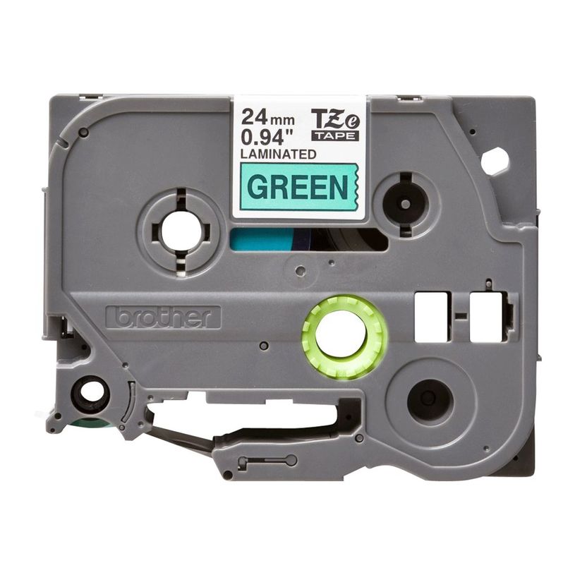 4977766692434-Brother TZe751 - Ruban d'étiquettes auto-adhésives - 1 rouleau (24 mm x 8 m) - fond vert-P_79388323_10-4