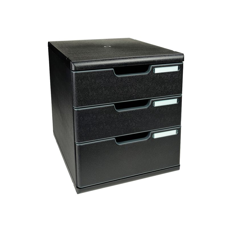 9002493422711-Exacompta Modulo Ecoblack - Module de classement 3 tiroirs - noir-P_79397369_2-1