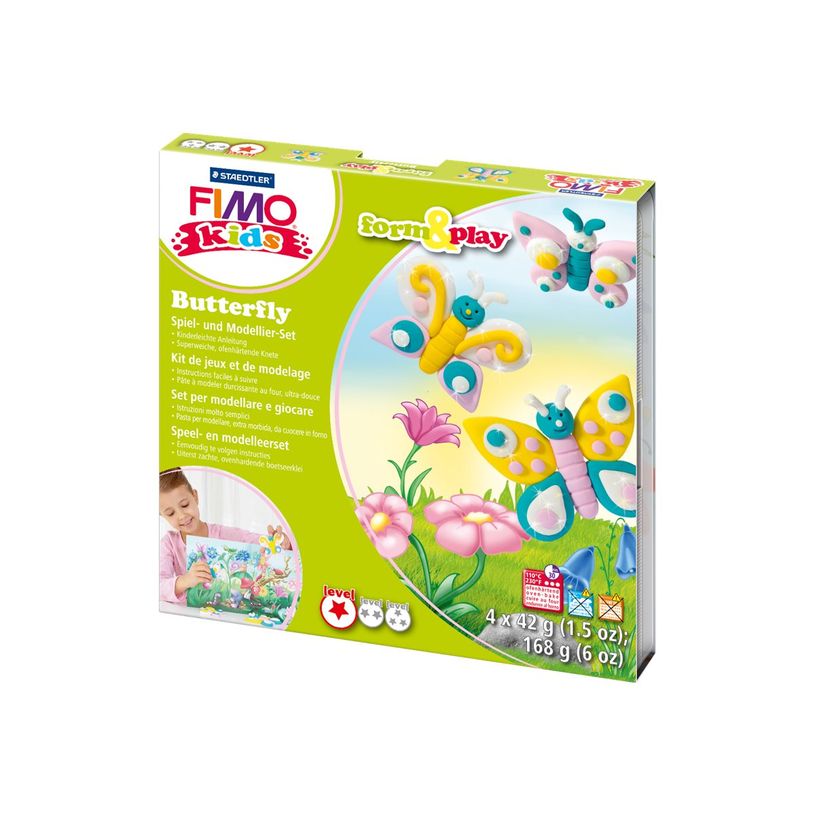 2012349930632-FIMO Kids  - Kit de modelage  - Motifs Papillon-P_79400190_1-0