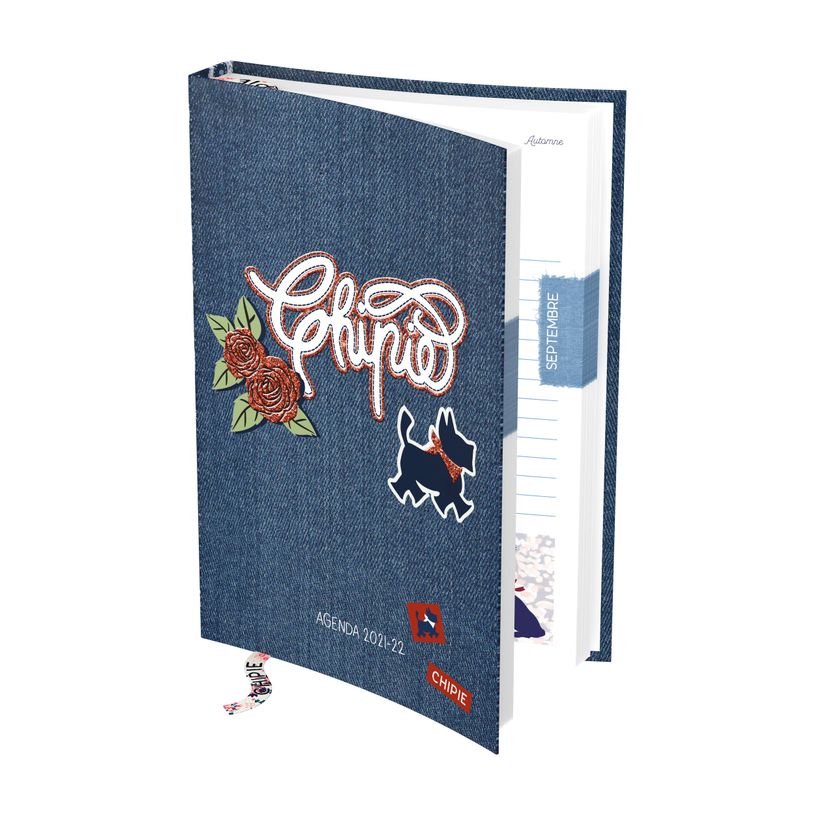 3020120003467-Agenda Chipie City - 1 jour par page - 12 x 17 cm - différents modèles disponibles - Hame-P_79405201_3-2