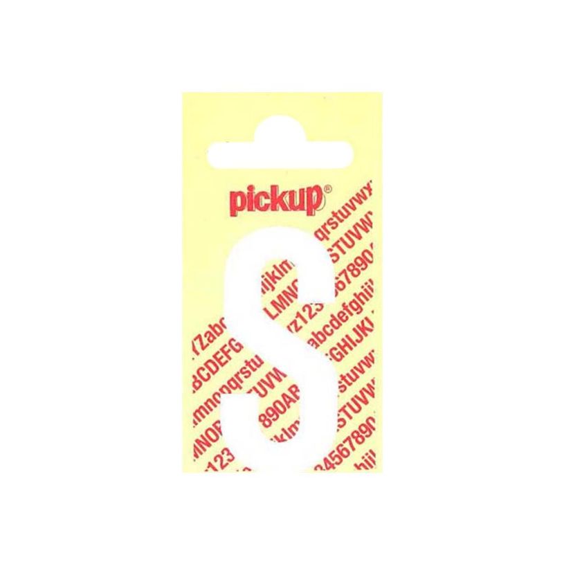 8711234242181-Pickup - Étiquette autocollante - 150 mm - Lettre S - blanc mat-P_79413065_1-0