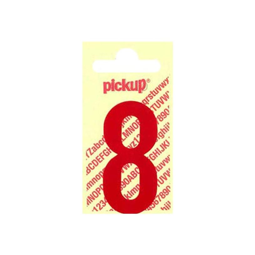8711234243386-Pickup - Étiquette autocollante - 150 mm - Chiffre 8 - rouge brillant-P_79413116_1-0