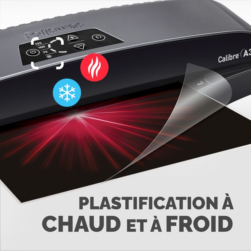 0043859718245-Fellowes Calibre A4 - Plastifieuse - de 80 à 125 microns, et à froid -P_79418466_5-4