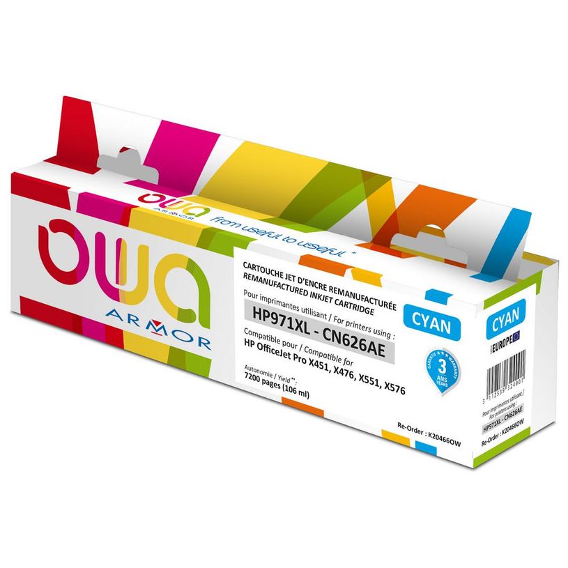 3112539324001-Cartouche compatible HP 971XL - cyan - Owa K20466OW -P_79418846_1-0
