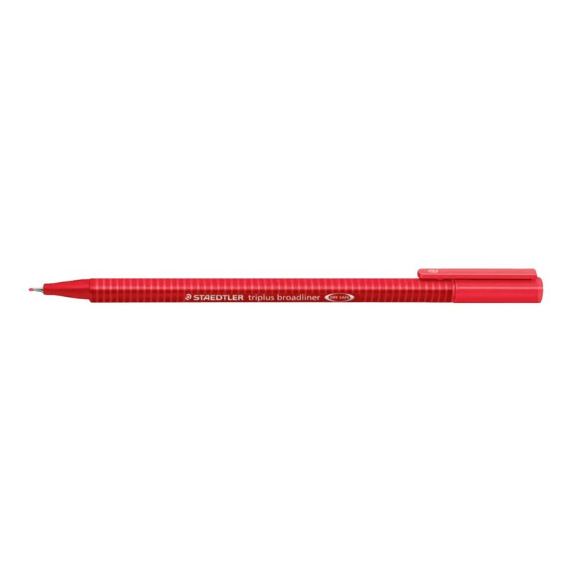4010000000005-STAEDTLER triplus broadliner 338 - Pack de 10 feutres fins - pointes et couleurs assorties-P_79424329_3-2