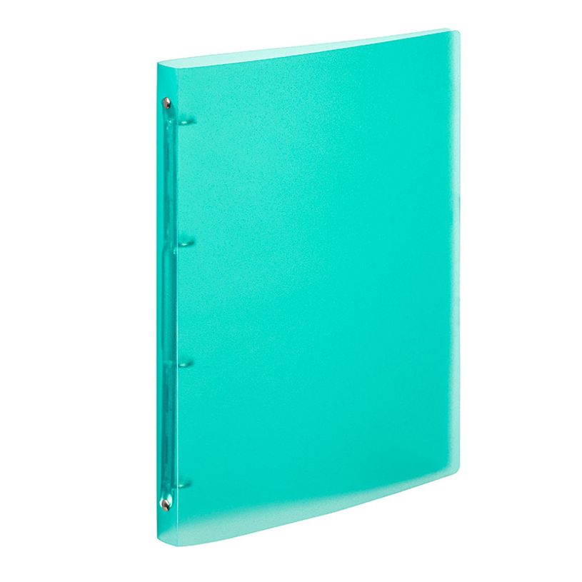 3135250209730-Viquel Propyglass - Classeur à anneaux - Dos 25 mm - A4 - vert turquoise--0