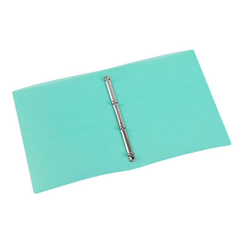 3135250209730-Viquel Propyglass - Classeur à anneaux - Dos 25 mm - A4 - vert turquoise--1