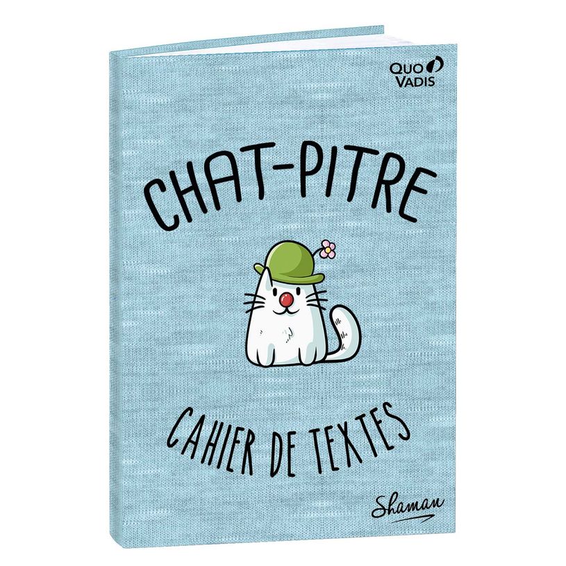 3371010424399-Cahier de textes Shaman - 15 x 21 cm - Quo Vadis-P_79435761_4-0