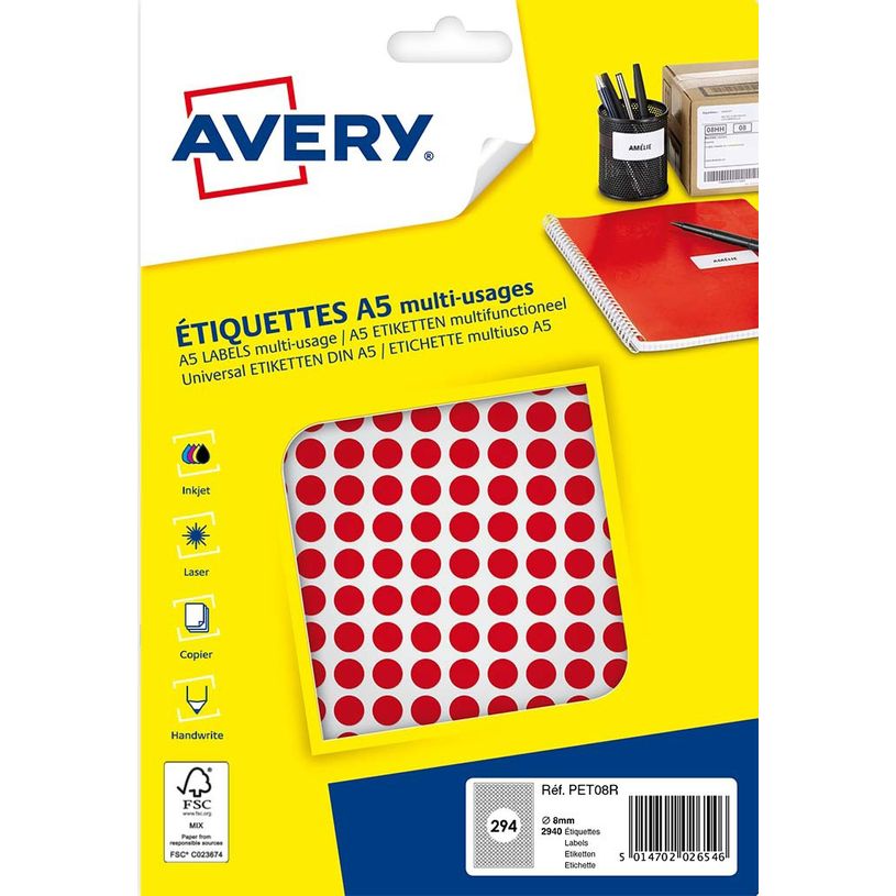 5014702026546-Avery - Etui A5 - 2940 Pastilles adhésives - rouge - diamètre 8 mm-P_79436602_1-0