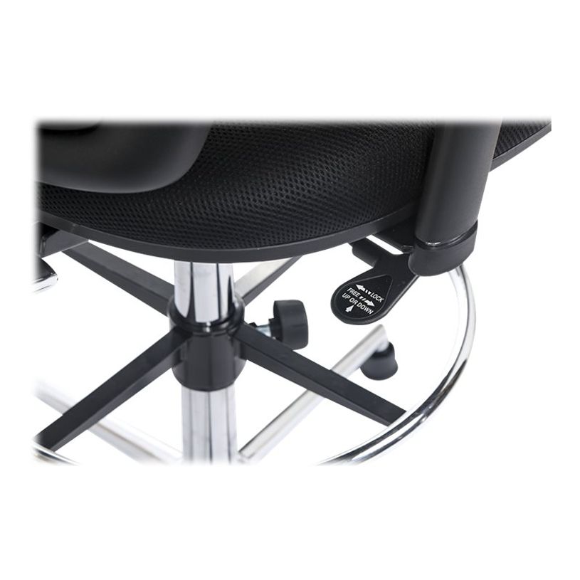 3701338800788-Fauteuil Haut TANET - hauteur réglable - accoudoirs règlable - noir-P_79438617_8-7