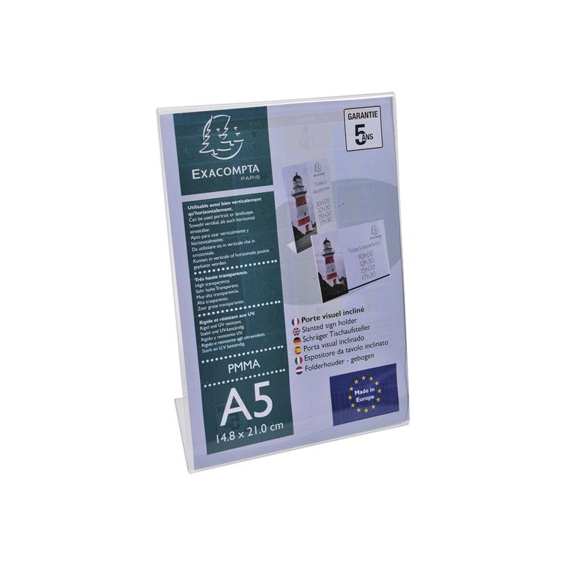 9002493109254-Exacompta - Présentoir porte-visuel incliné - A5 horizontal/vertical-P_79439980_2-1