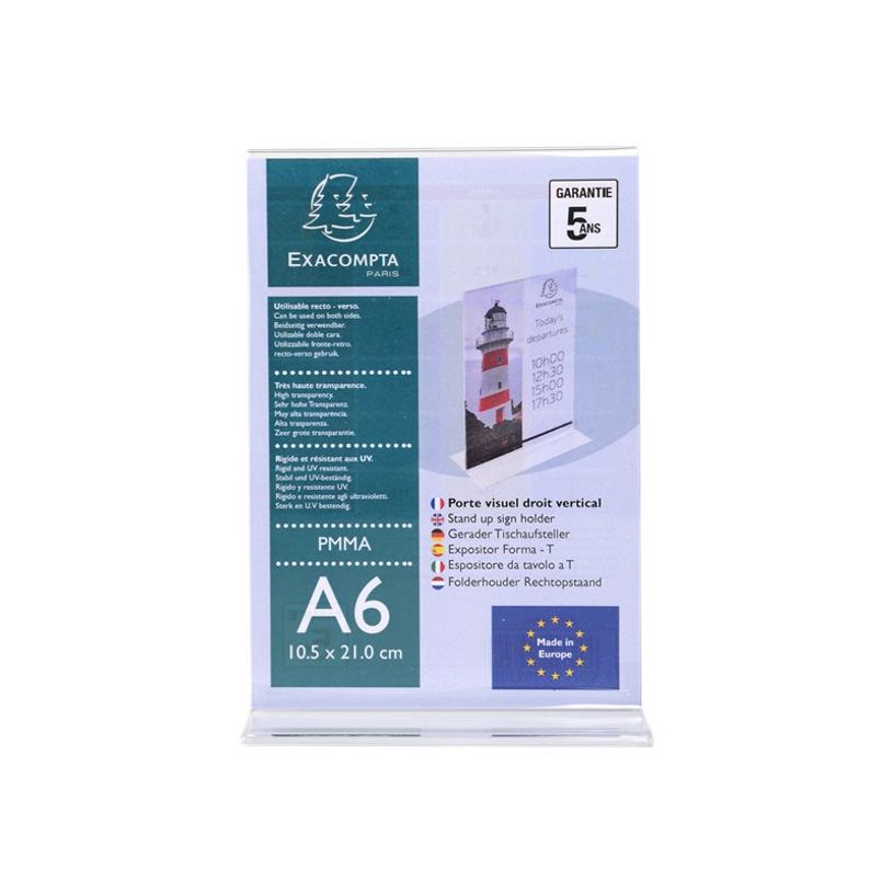 9002493109308-Exacompta - Présentoir porte-visuel droit - A6 vertical-P_79439985_1-0