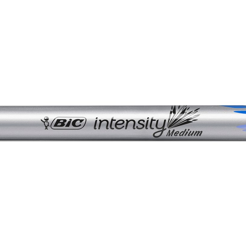 3086123514867-BIC Intensity - Feutre fin - pointe moyenne - bleu-P_79440288_4-3