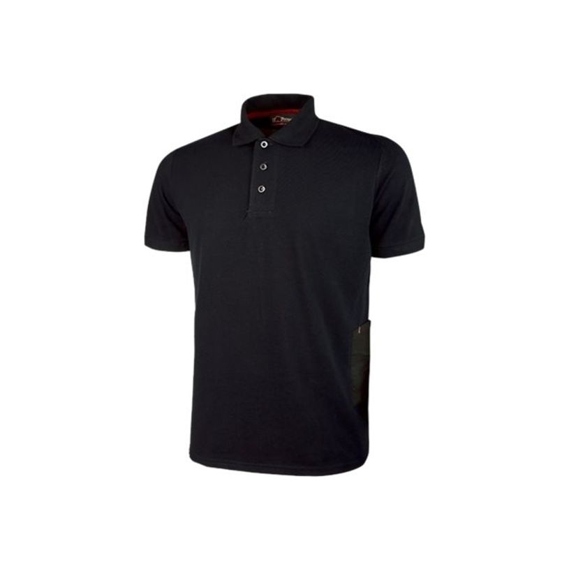 8033546381816-Polo noir manches courtes - Taille XL - Enjoy Gap U-Power-P_79441608_1-0