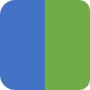 Bleu/Vert