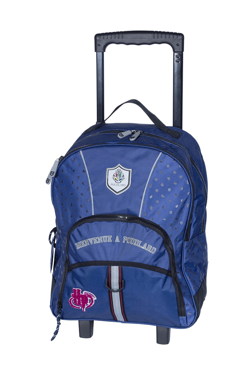 Sac dos roulettes HARRY POTTER Poudlard 2 compartiments