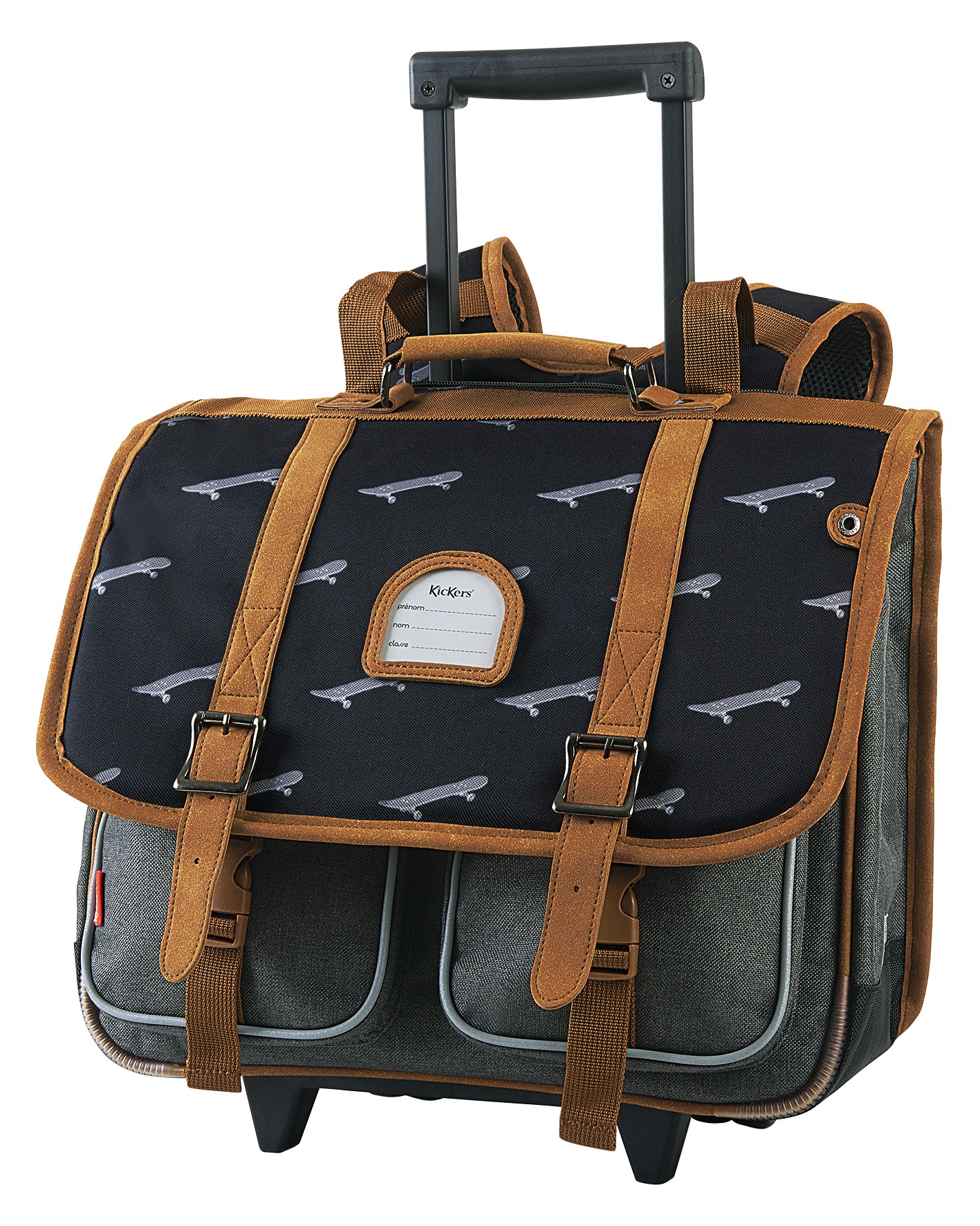 Cartable kickers roulettes clearance