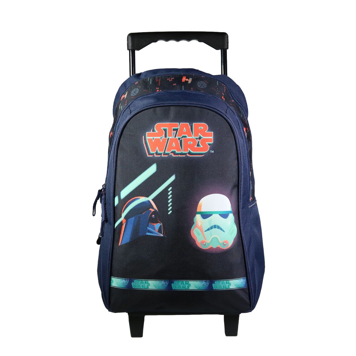 Sac dos roulettes Star Wars 2 compartiments bleu Bagtrotter