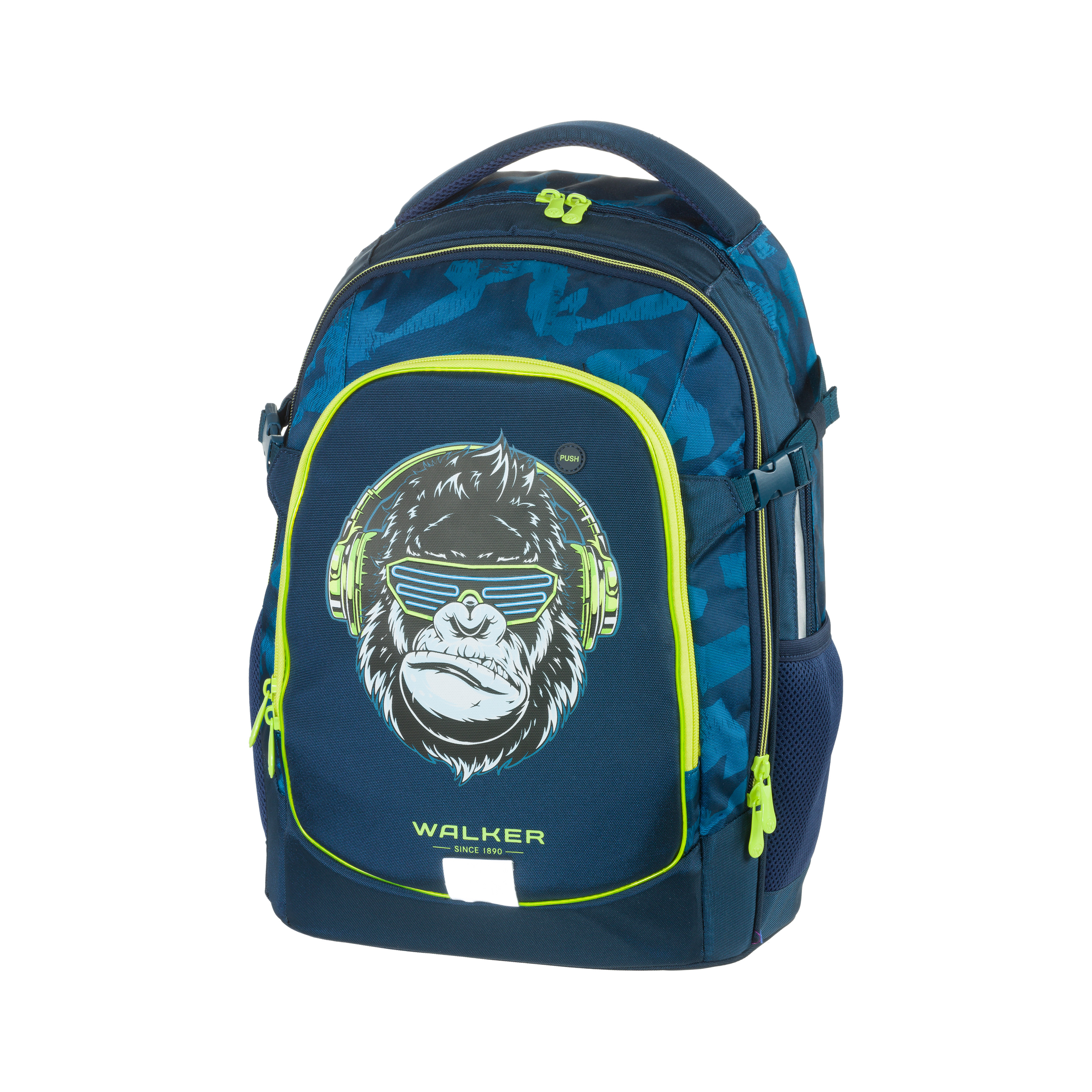 Sac dos Walker Fame 2.0 2 compartiments gorilla funk bleu