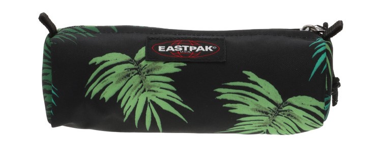 EASTPAK Benchmark - Trousse 1 compartiment - Noir Feuilles Vertes